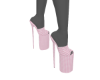 Pink Gingham Heels