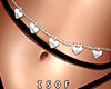 S-Heart Belly Chain