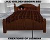 (JAZ)goldenbrown bed