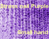 {AM]Purple glitter nail
