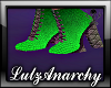Green Snake Boots