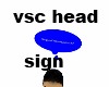 vsc head sign m/f