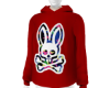Psycho Bunny Hoodie Red