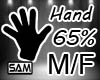Hand Scale 65% M/F
