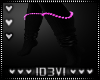 -D- Pink Spiked Socks