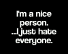 I'm nice person... bg