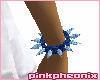 Saphire/Sky Spiked R Cuff