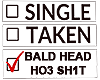 HeadSign: Bald Head