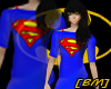 [BM] Superman Long Shirt