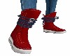 RED SNEAKERS BOOTS v2