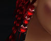 [J] Devil Heart earrings