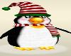 Cute Holiday Penguin Christmas Sweet Poses Red Green Black
