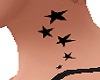 Stars Tattoo - Neck