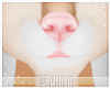 S: Pink nose