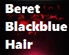Beret Blackblue Hair