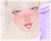 Shy Little Lilac Anime Girl