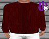 Sweater M maroon