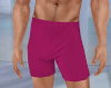 Dark Pink Swim Trunks