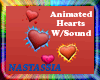 Animated Hearts W/Sound