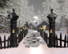 Gothic Xmas Room