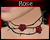 Dried Roses Necklace