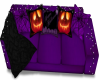 Purple Halloween Couch