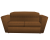 brwn leather 2seat couch