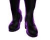 Purple Shimmer Boots