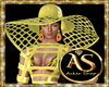 GOLD HARNESS HAT
