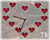 ~T~Romance Heart Clock