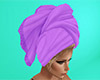 Lavender Head Towel (F)