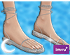 White Iri Sandals