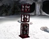 Blu Christmas Pillar