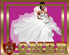 QMBR Blown Wedding Gown