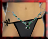 {DL} Emerald Belly Chain