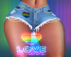 Love is Love RLL Shorts