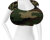 Camo Crop Short Sleeve