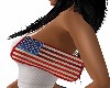 USA Flag Shoulder Purse