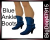 [BD] Blue Ankle Boots