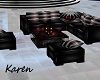 Black Sofa Set