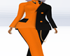 ORANGE/BLAC SUIT FULLFIT