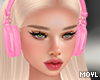 Pink Headphones