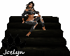 Model Pose Stairs