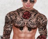*K* Roses Body Tattoo