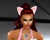 Pink Cat Ears Animated
