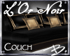*B* L'Or Noir Club Couch