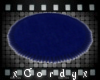 Royal Blue Round Rug