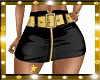 Sexy Black/Gold Skirt