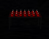 (AA) Red Hot Candle Rack