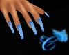 c! Blue Fashion nails